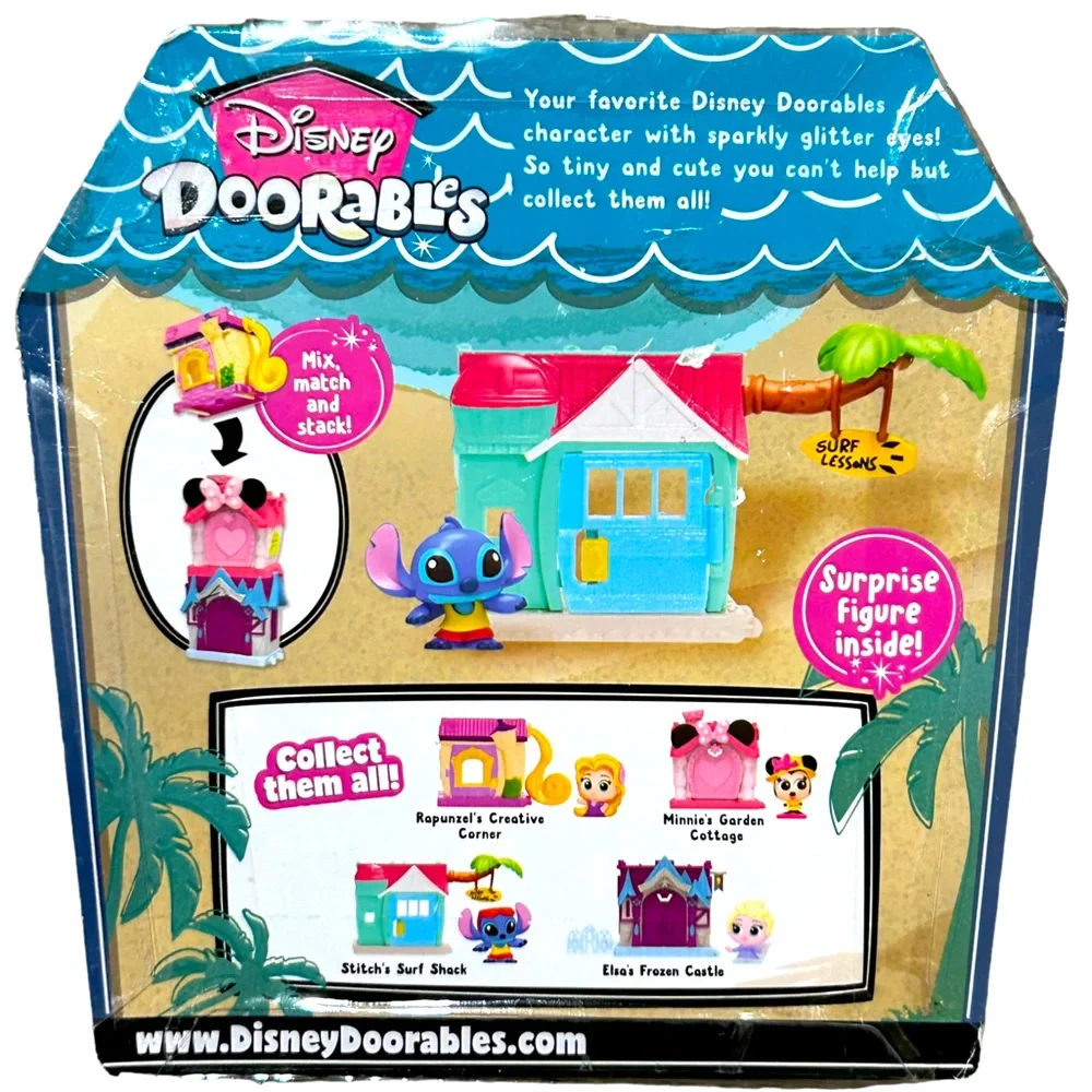 Doorables Ministack Disney | Toys | Disney Doorables Mini Stack Stitchs Surf Shack Surprise ...